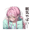 朝眠すぎ★寝起きボサ子（個別スタンプ：30）