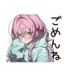 朝眠すぎ★寝起きボサ子（個別スタンプ：36）
