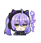 【ぶいすぽっ！】紫宮るなのスタンプ（個別スタンプ：3）