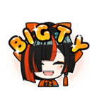 【ぶいすぽっ！】蝶屋はなびのスタンプ（個別スタンプ：3）