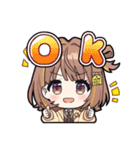 【ぶいすぽっ！】千燈ゆうひのスタンプ（個別スタンプ：4）