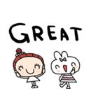 nenerin日常会話スタンプ326英語気遣い（個別スタンプ：15）