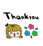 nenerin日常会話スタンプ326英語気遣い（個別スタンプ：36）