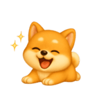ふわかわ日和：柴犬（個別スタンプ：11）