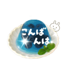 ひんやり涼しげスイーツスタンプ（個別スタンプ：3）