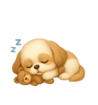 ふわかわ日和：シーズー（個別スタンプ：4）
