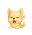 ふわかわ日和：チワワ（個別スタンプ：3）