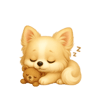 ふわかわ日和：チワワ（個別スタンプ：4）