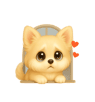 ふわかわ日和：チワワ（個別スタンプ：7）