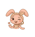 ウサギちゃんの日常スタンプ♪（個別スタンプ：1）