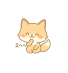 「こん吉」ほっこり癒しスタンプ（個別スタンプ：1）