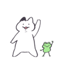 動いてうれしいぶちねこちゃん（個別スタンプ：1）