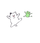 動いてうれしいぶちねこちゃん（個別スタンプ：2）