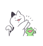 動いてうれしいぶちねこちゃん（個別スタンプ：6）