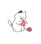 動いてうれしいぶちねこちゃん（個別スタンプ：24）