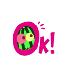 july4@yu.comオリジナル動くフルーツ（個別スタンプ：1）