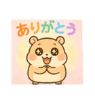 猫トラとハムちびの日常スタンプ（個別スタンプ：1）