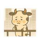 牛ベビーの生活 (タイ) Ver4（個別スタンプ：16）