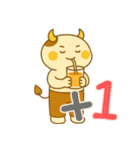 牛ベビーの生活 (タイ) Ver4（個別スタンプ：31）