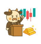 牛ベビーの生活 (タイ) Ver4（個別スタンプ：32）