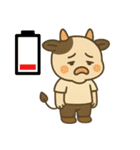 牛ベビーの生活 (タイ) Ver4（個別スタンプ：33）