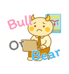 牛ベビーの生活 (えいご) Ver4（個別スタンプ：4）