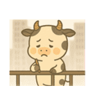 牛ベビーの生活 (えいご) Ver4（個別スタンプ：16）