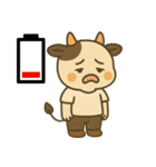 牛ベビーの生活 (えいご) Ver4（個別スタンプ：33）