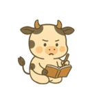 牛ベビーの生活 (えいご) Ver4（個別スタンプ：37）