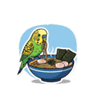 セキセイインコのキュートな日常（個別スタンプ：18）