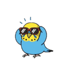 セキセイインコの楽しい1日（個別スタンプ：23）