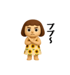 女の子の無難なスタンプ2。（個別スタンプ：24）