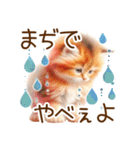 頑張る猫とスイーツスタンプ✩.*˚（個別スタンプ：38）