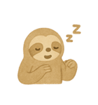 絵本風のんびりなまけものくん（個別スタンプ：32）