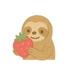 絵本風のんびりなまけものくん（個別スタンプ：37）