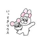 ダジャレ！ぶりぶりうさぎ（個別スタンプ：15）