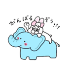 ダジャレ！ぶりぶりうさぎ（個別スタンプ：19）