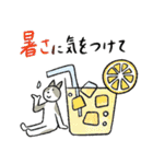 おかっぱちゃんと猫 たべもの編（個別スタンプ：38）