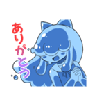 伸縮自在なスライムさん（個別スタンプ：1）