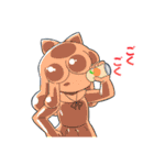 伸縮自在なスライムさん（個別スタンプ：10）