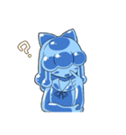 伸縮自在なスライムさん（個別スタンプ：20）