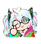 アップデート☆絵空夢描（えそらゆめか）（個別スタンプ：1）