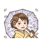 撫子さんはいつもにこやか（個別スタンプ：5）