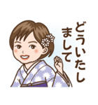 撫子さんはいつもにこやか（個別スタンプ：8）