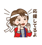 撫子さんはいつもにこやか（個別スタンプ：17）