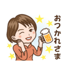 撫子さんはいつもにこやか（個別スタンプ：38）