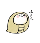 ごまあざちゃんとメンダコさん（個別スタンプ：1）