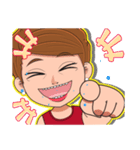 オモカワ女子の毎日（個別スタンプ：19）