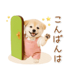 ポジティブな気持ちを伝える☆垂れ耳柴犬（個別スタンプ：11）