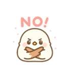 【日常会話】ふんわりシマエナガの日常（個別スタンプ：15）